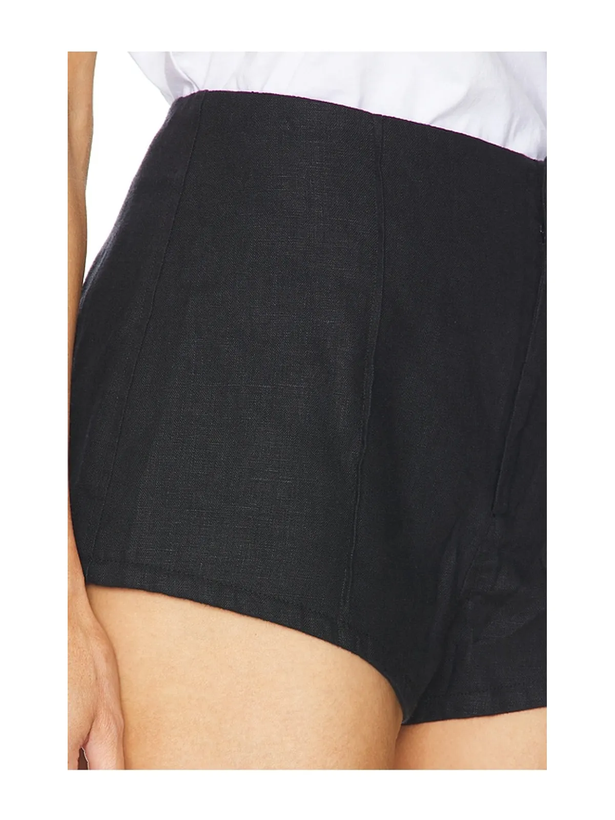 Helsa WASHED LINEN MICRO ショートパンツ - 画像6