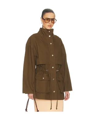 Helsa GARMENT WASHED UTILITY JACKET ジャケット - サムネイル1