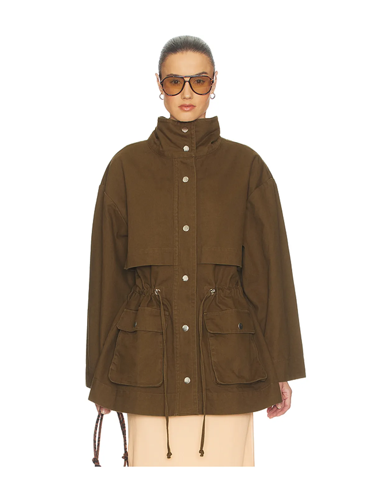 Helsa GARMENT WASHED UTILITY JACKET ジャケット - 画像2