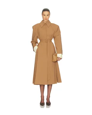 Helsa WOOL BLEND MIDI トレンチ - サムネイル1