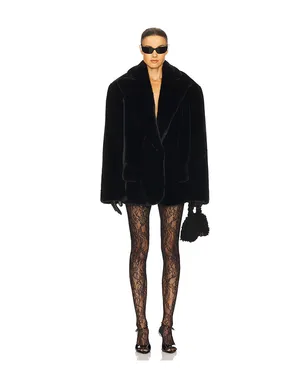 Helsa THE OLSO FAUX FUR コート - サムネイル1