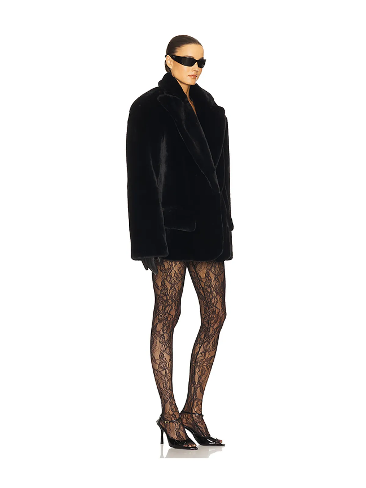 Helsa THE OLSO FAUX FUR コート - 画像2