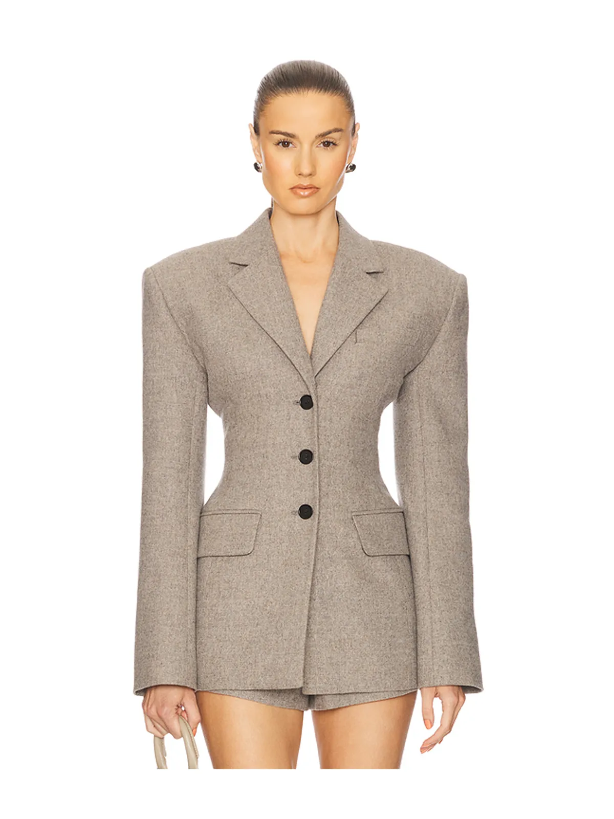 Helsa THE TWEED S CURVE ブレザー - 画像1