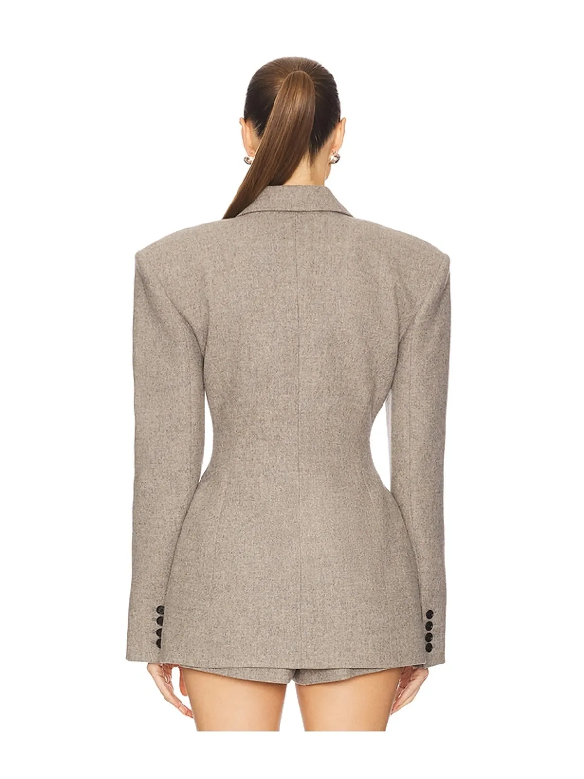 Helsa THE TWEED S CURVE ブレザー - 画像3