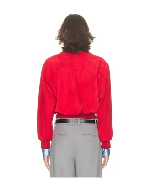 Helsa THE SUEDE ZIP ボンバー - サムネイル3