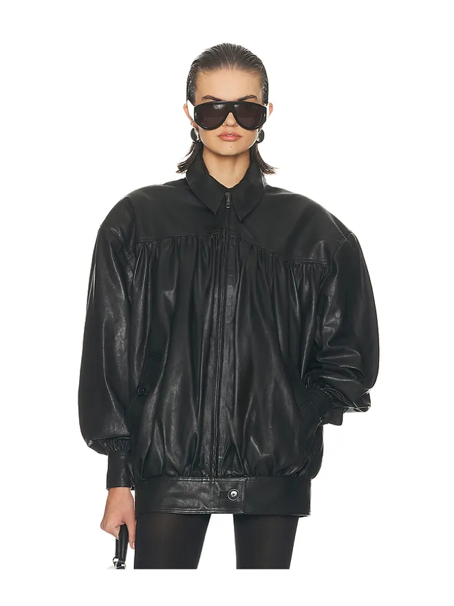 Helsa Helsa THE SHIRRED OVERSIZED ジャケットの商品画像