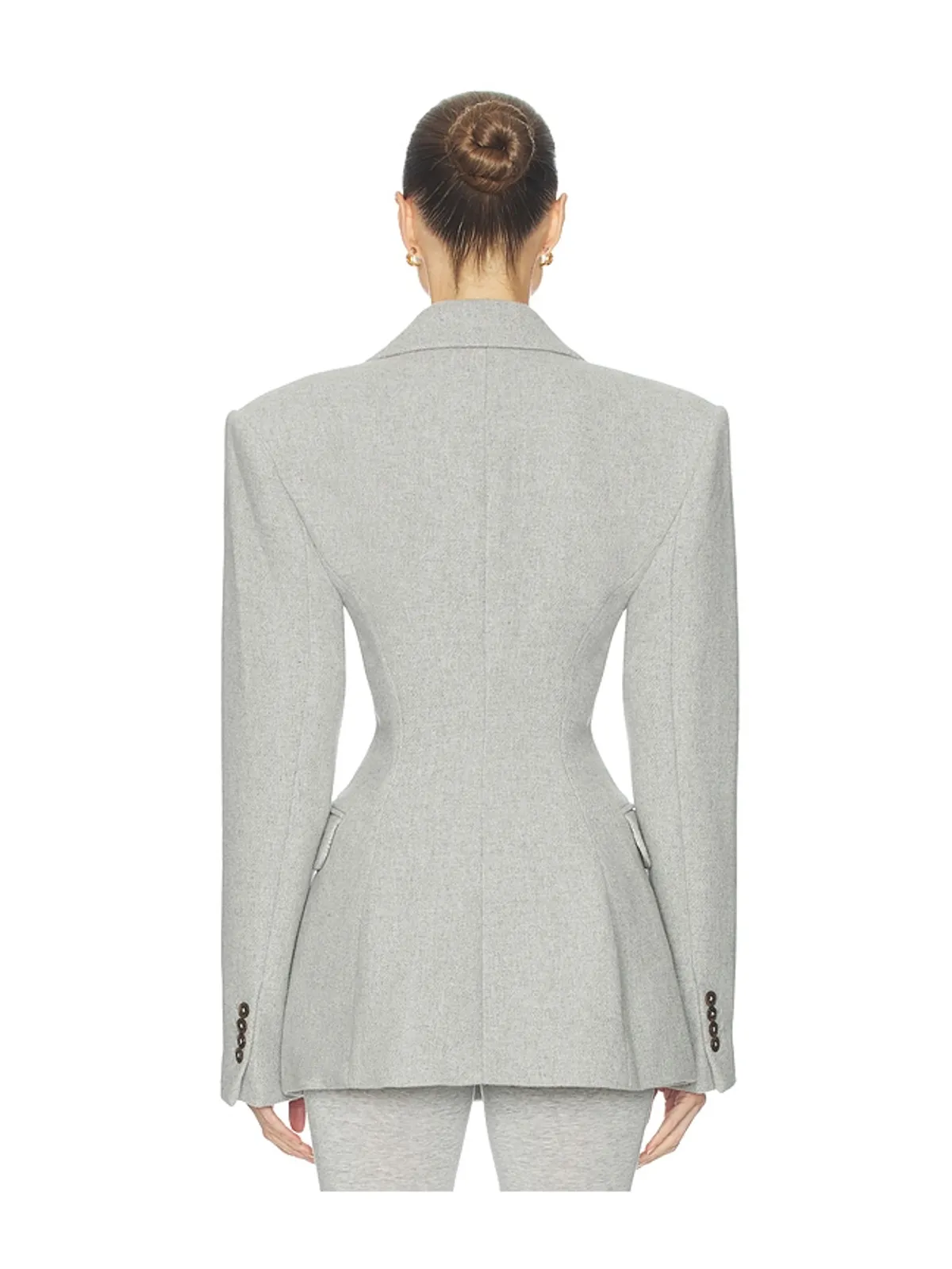 Helsa ITALIAN WOOL BLEND ブレザー - 画像3