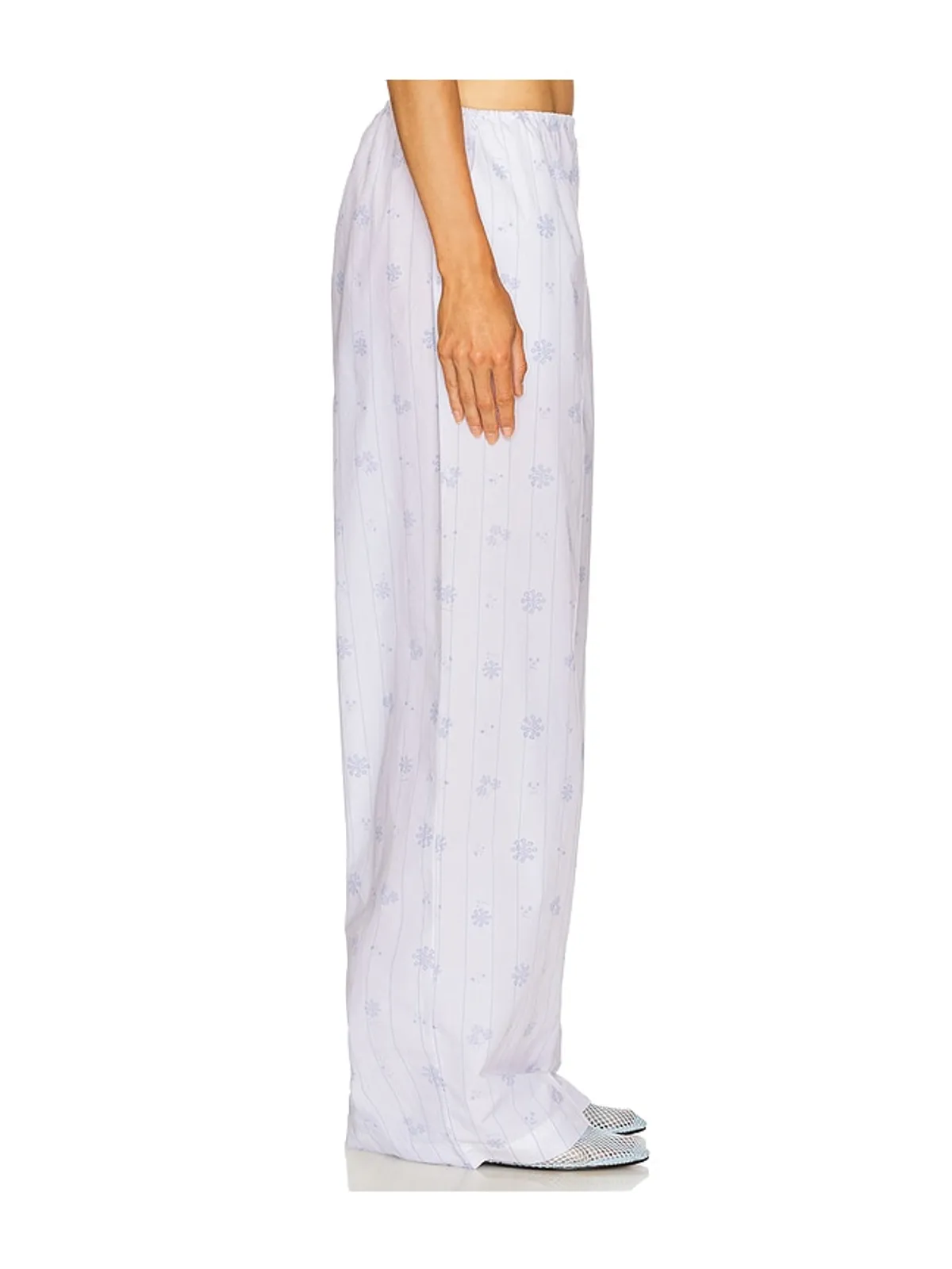 Helsa HOUSE PANTS IN FLEUR PRINT STRIPE パンツ - 画像3
