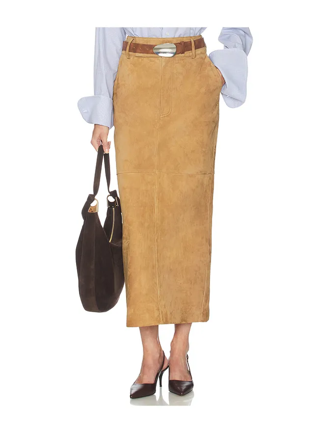 Helsa Helsa SUEDE COLUMN スカートの商品画像