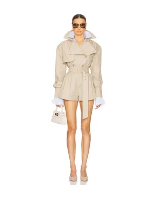 Helsa SHORT TRENCH ジャンプスーツ - サムネイル1