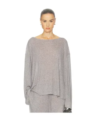 Helsa OVERSIZED SHIRT IN EVERYDAY JERSEY トップ - サムネイル1