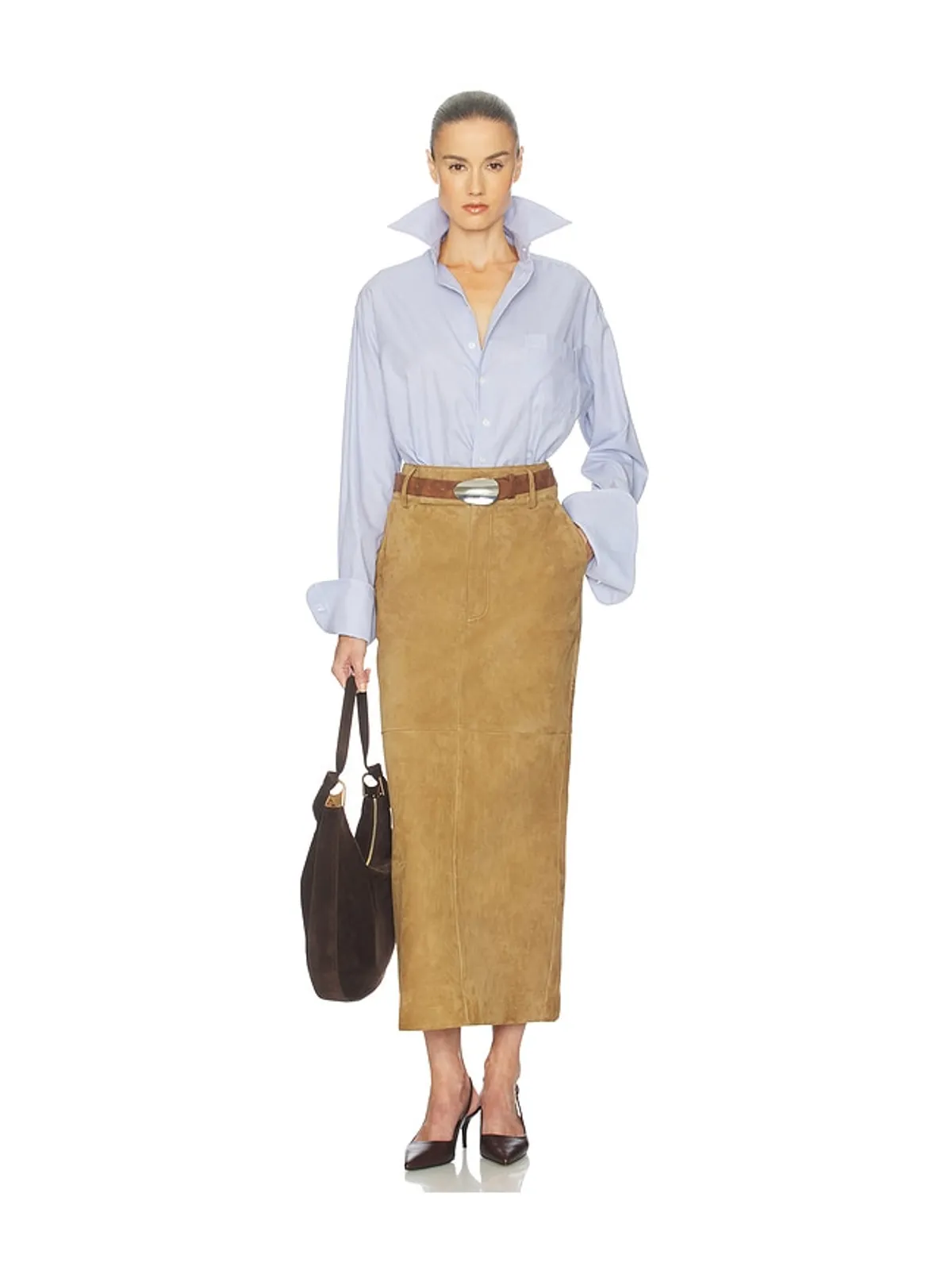 Helsa CLASSIC OVERSIZED シャツ - 画像4