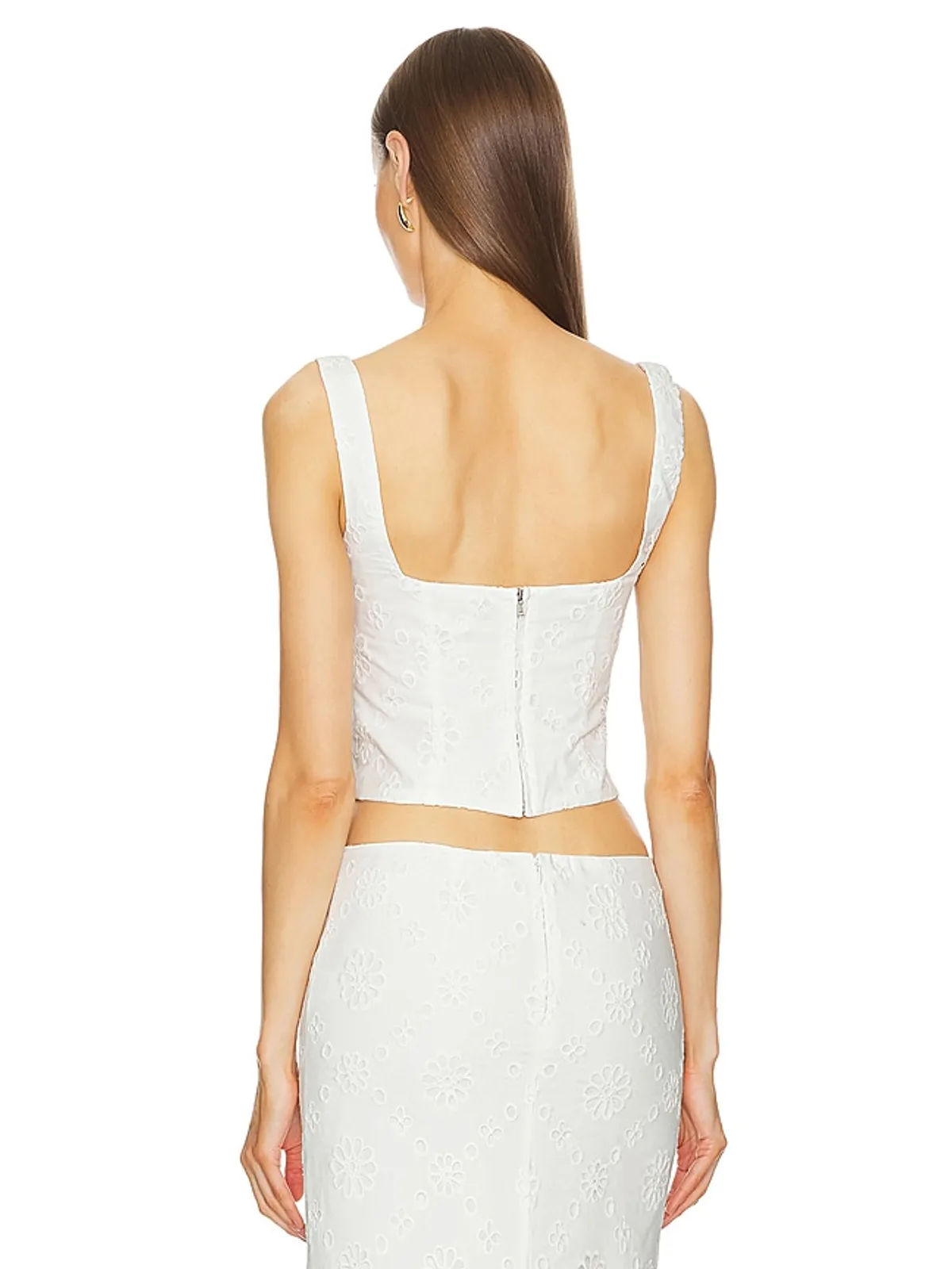Helsa EYELET CORSET トップ - 画像3