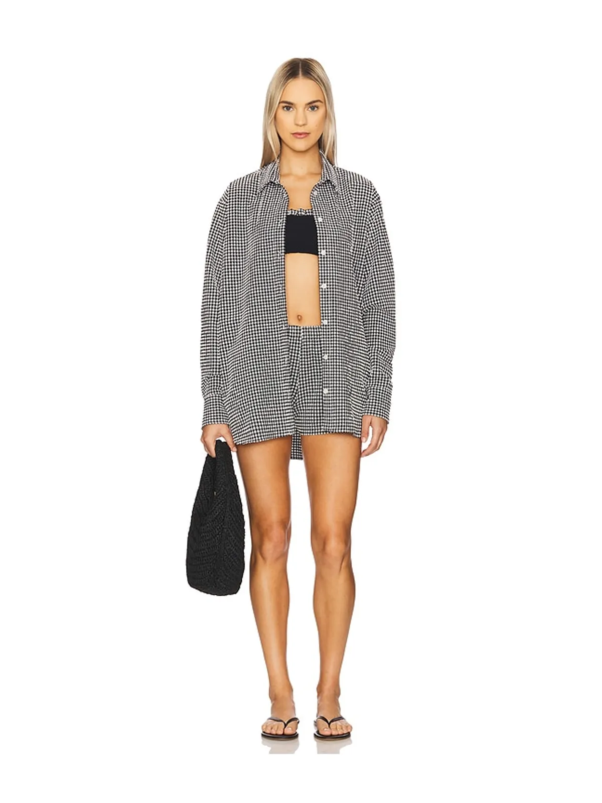 Hunza G OVERSIZED シャツ - 画像4