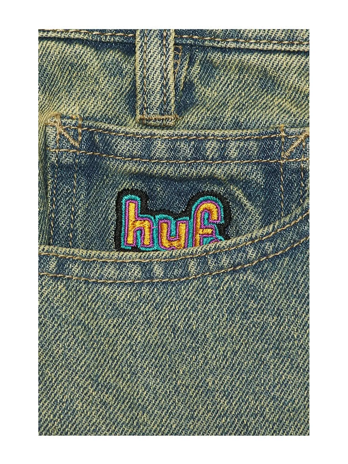 HUF CROMER デニムパンツ - 画像6
