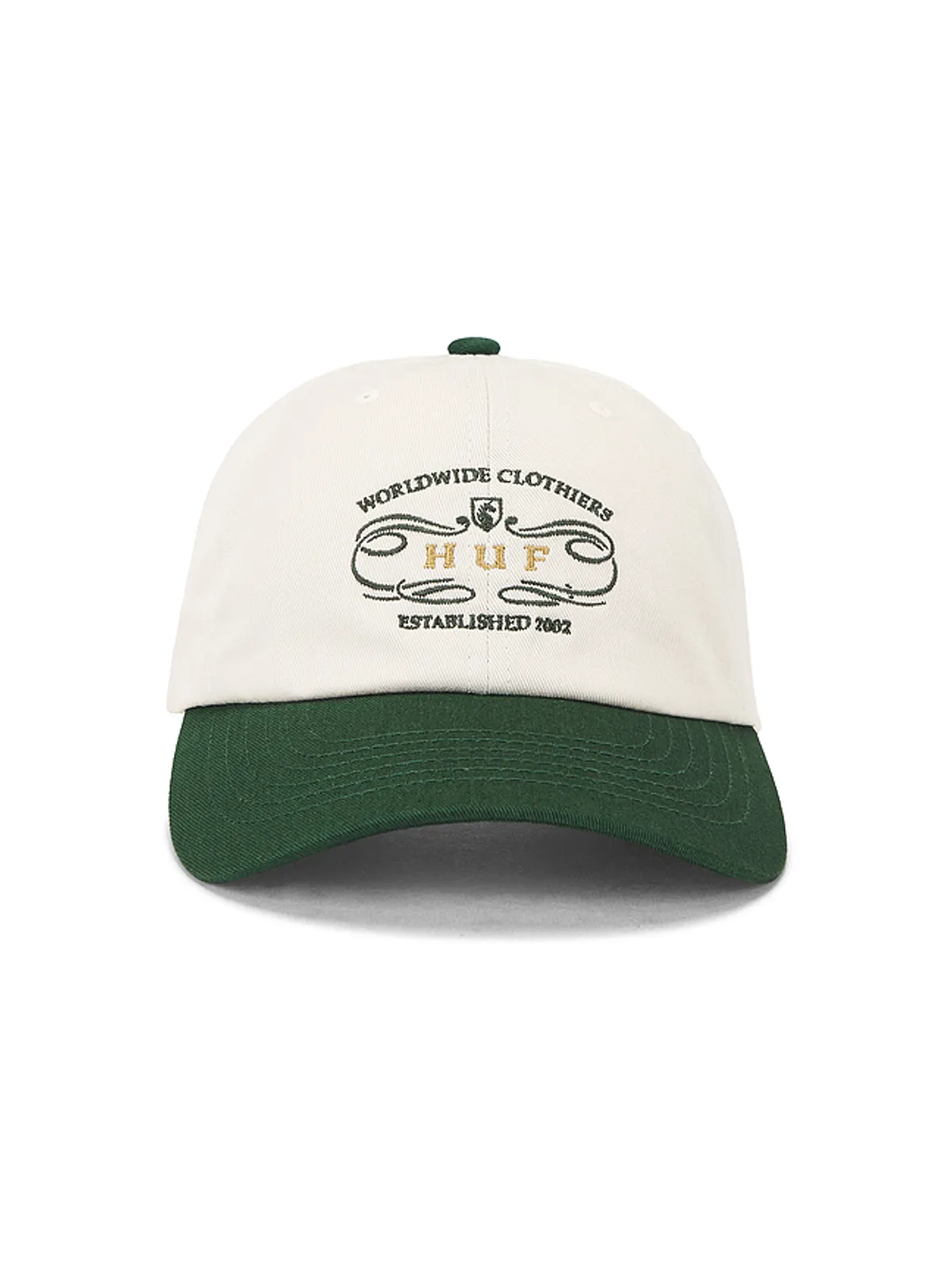 HUF Worldwide Clothiers 6-panel Hat - 画像1