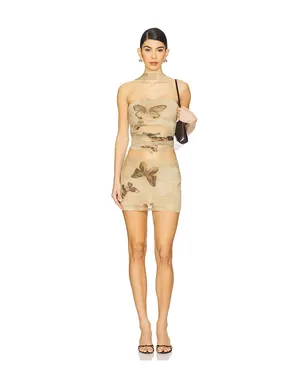 h:ours IMOGEN スカート - Beige,Olive. - サムネイル5