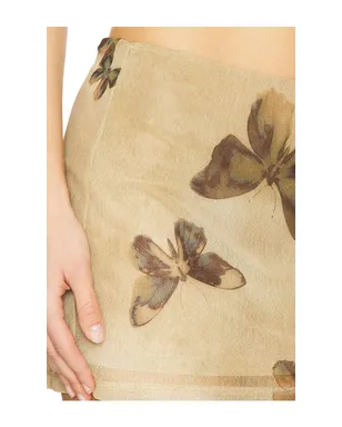 h:ours IMOGEN スカート - Beige,Olive. - サムネイル6