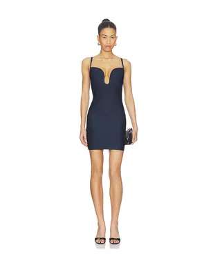 Herve Leger LUREX ROMY ミニドレス - サムネイル1