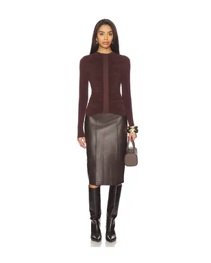 Herve Leger ESTELLA ミディ丈スカート - サムネイル5