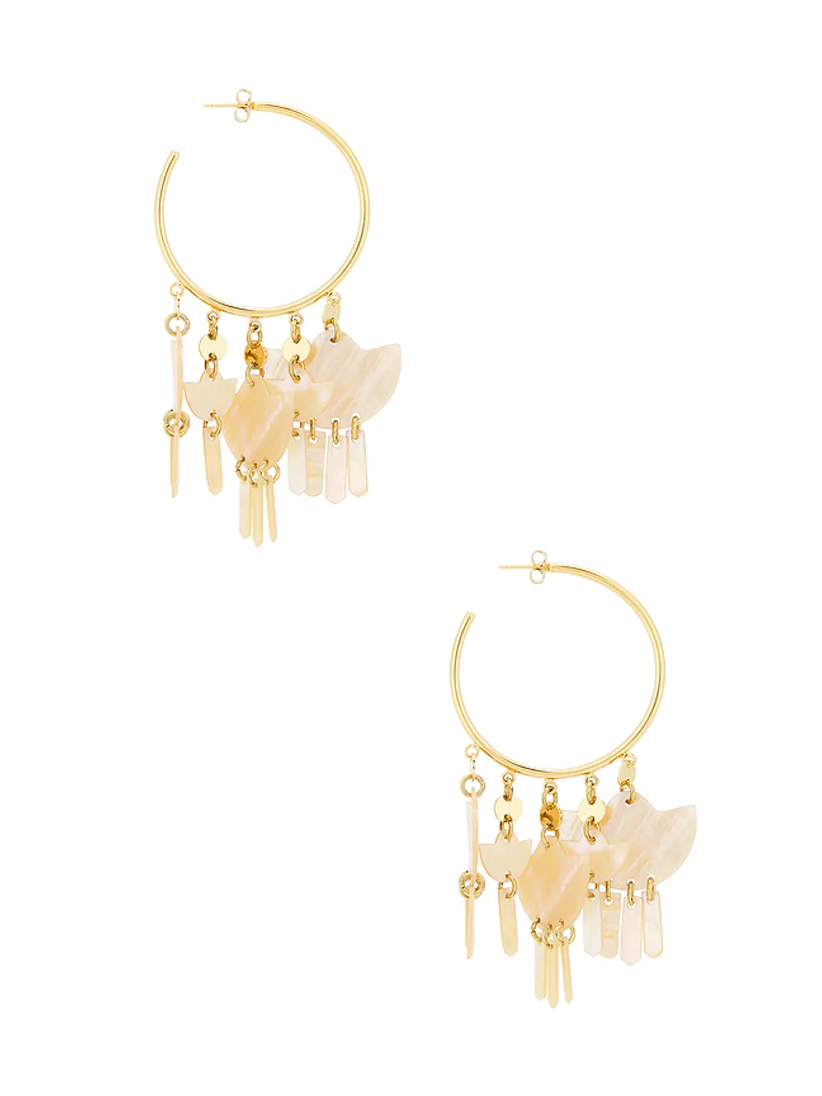 Isabel Marant YUE LARGE HOOP イヤリング - 画像2
