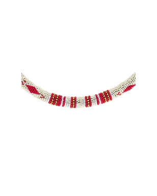 Isabel Marant NINA LONG ネックレス - Cream,Red. - サムネイル3