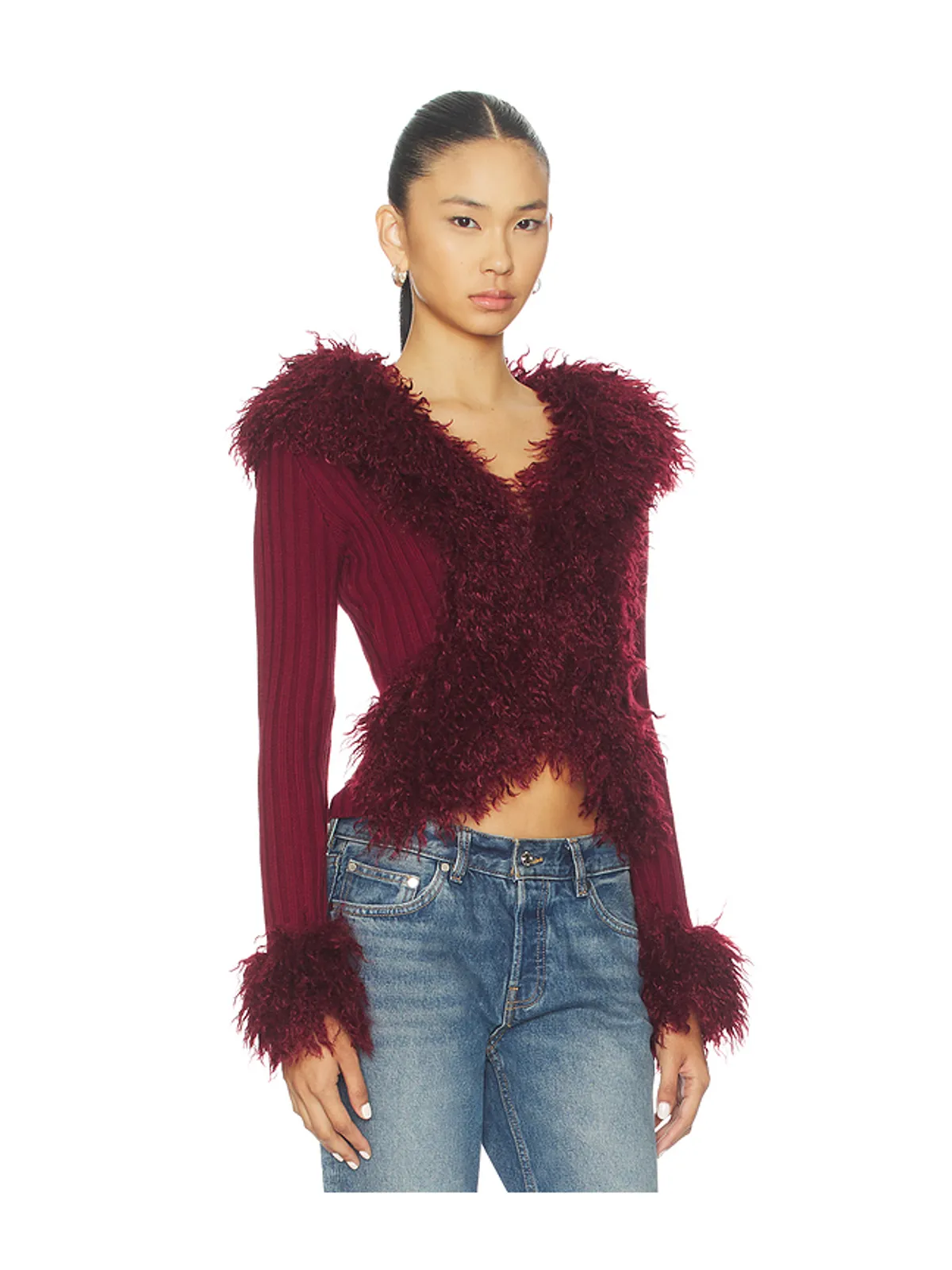 I.AM.GIA CRESSIDA FAUX FUR ジャケット - 画像2
