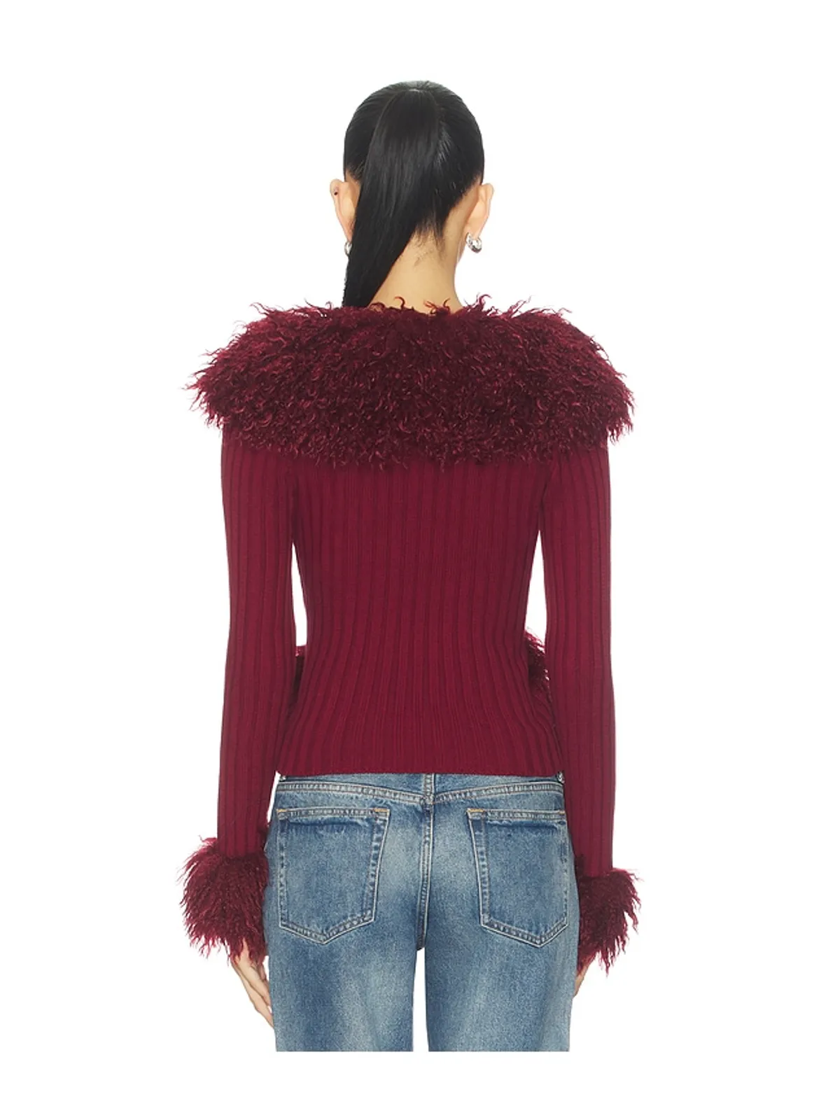 I.AM.GIA CRESSIDA FAUX FUR ジャケット - 画像3
