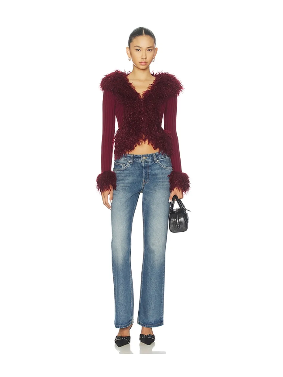 I.AM.GIA CRESSIDA FAUX FUR ジャケット - 画像4