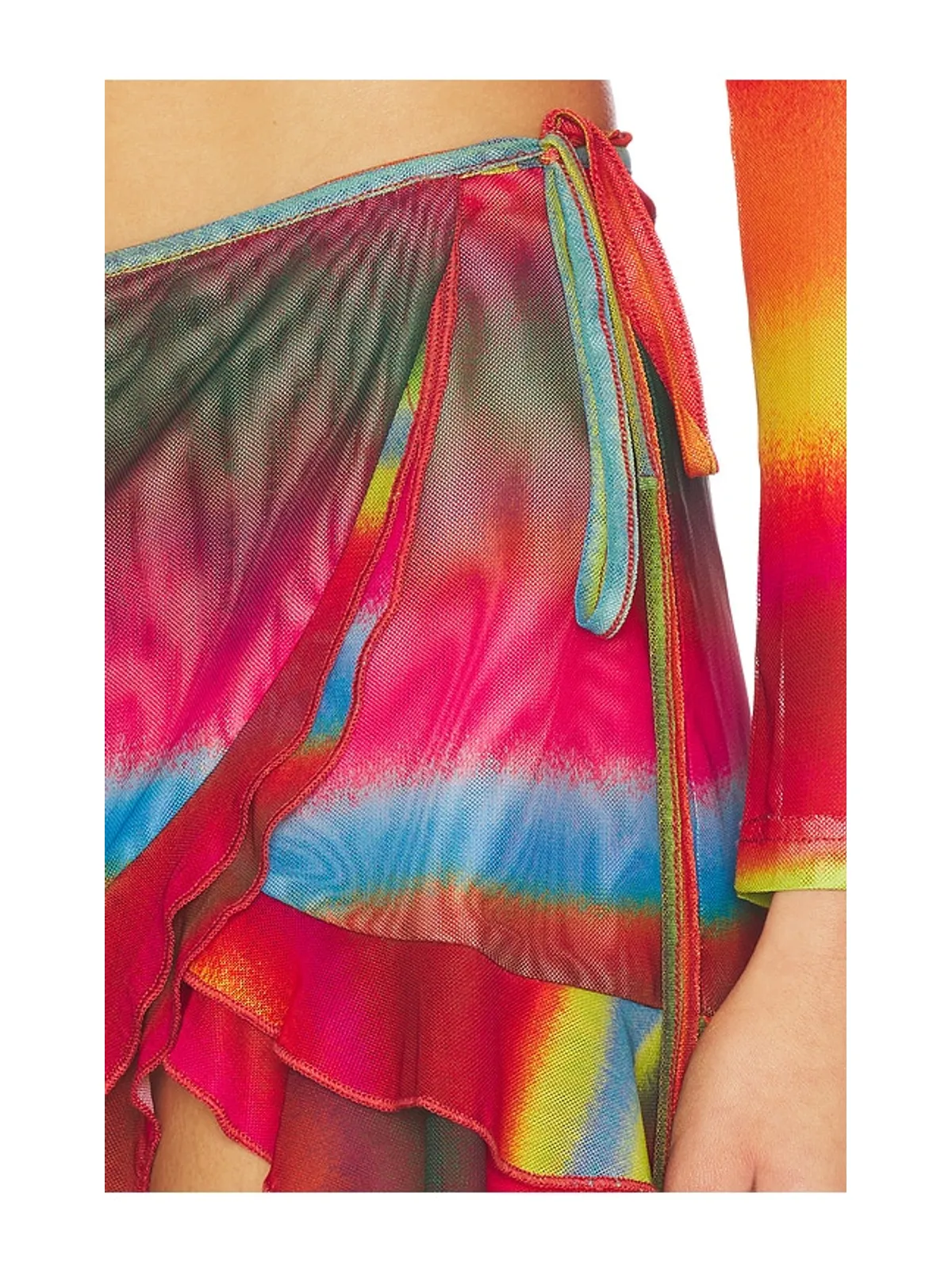I.AM.GIA MARISKA MINI スカート - Orange,Fuschia. - 画像6