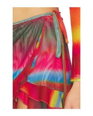 I.AM.GIA MARISKA MINI スカート - Orange,Fuschia. - サムネイル6