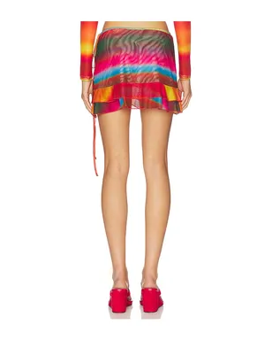 I.AM.GIA MARISKA MINI スカート - Orange,Fuschia. - サムネイル4