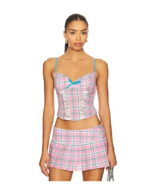 I.AM.GIA PLAID コルセット - サムネイル1