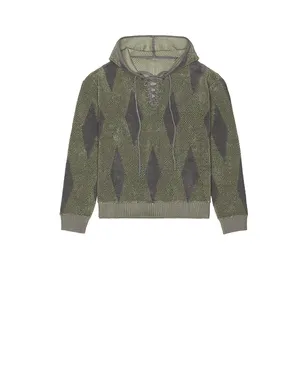 ISA BOULDER SMALL ARGYLE パーカー - サムネイル3