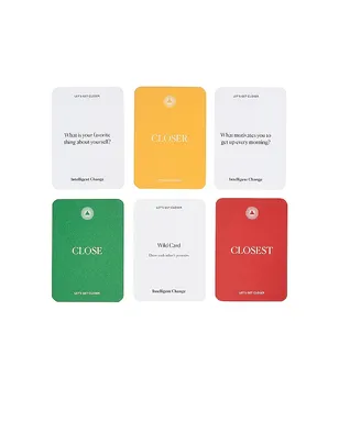 Intelligent Change LET'S GET CLOSER カードゲーム - サムネイル4