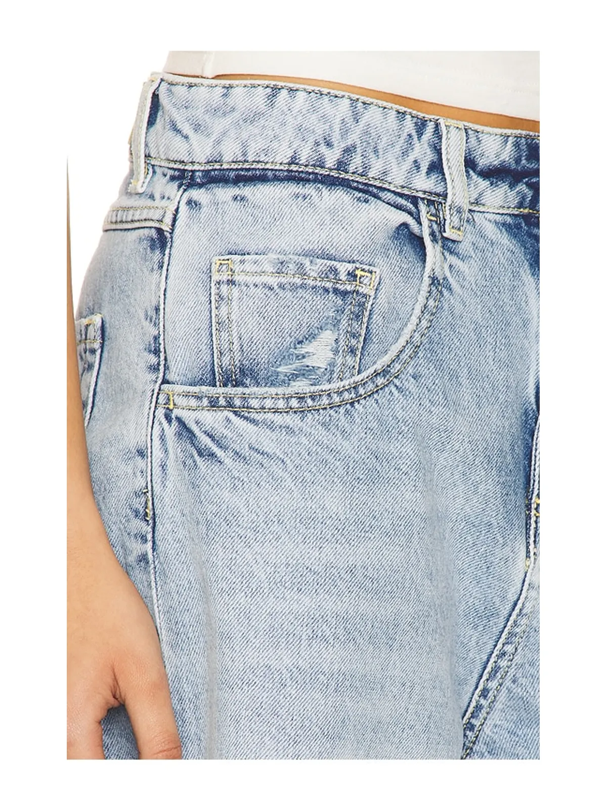 Icon Denim LEA ショートパンツ - 画像6