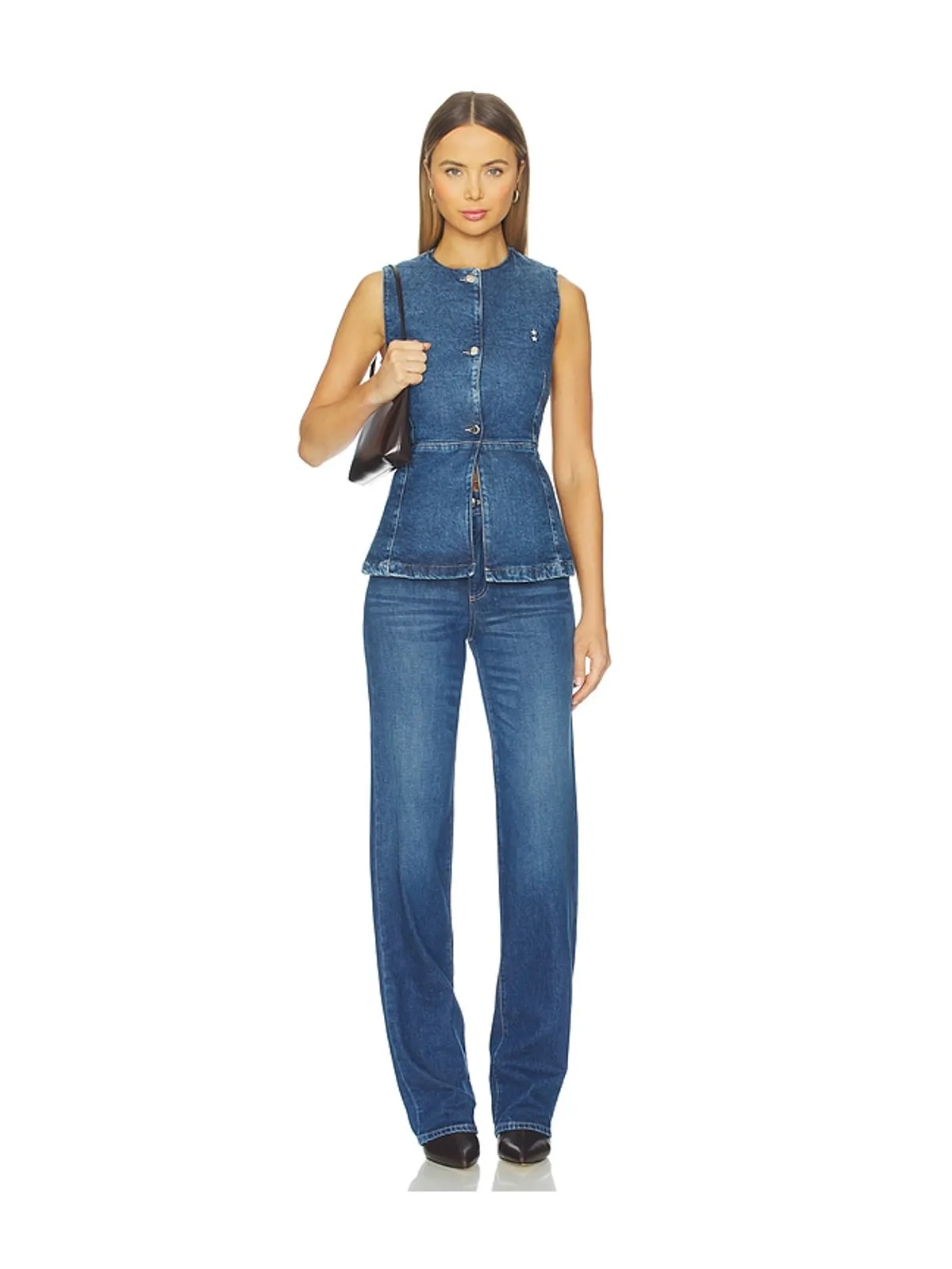Icon Denim LOLA デニムベスト. - 画像4