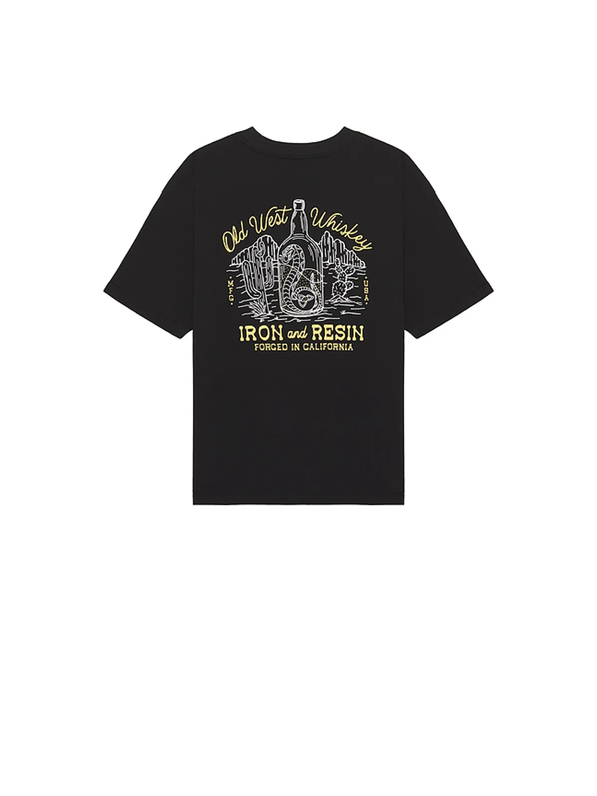 Iron & Resin OLD WISKEY Tシャツ - 画像1