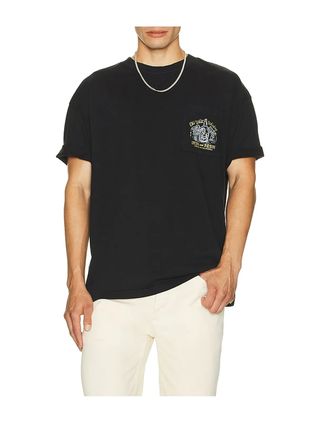 Iron & Resin OLD WISKEY Tシャツ - 画像3