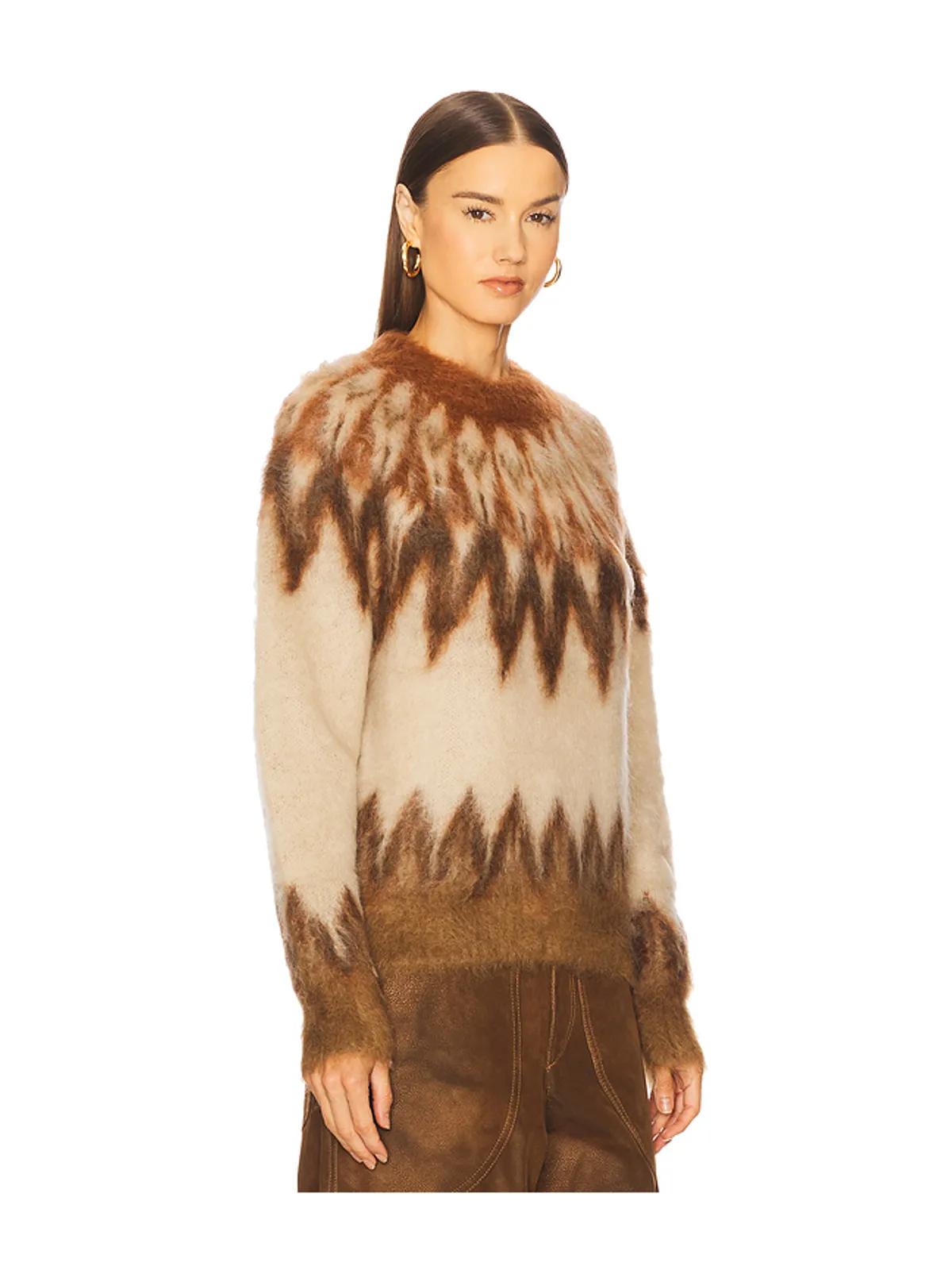 Isabel Marant Etoile NATANIA セーター - Brown,Cream. - 画像2