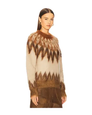 Isabel Marant Etoile NATANIA セーター - Brown,Cream. - サムネイル2