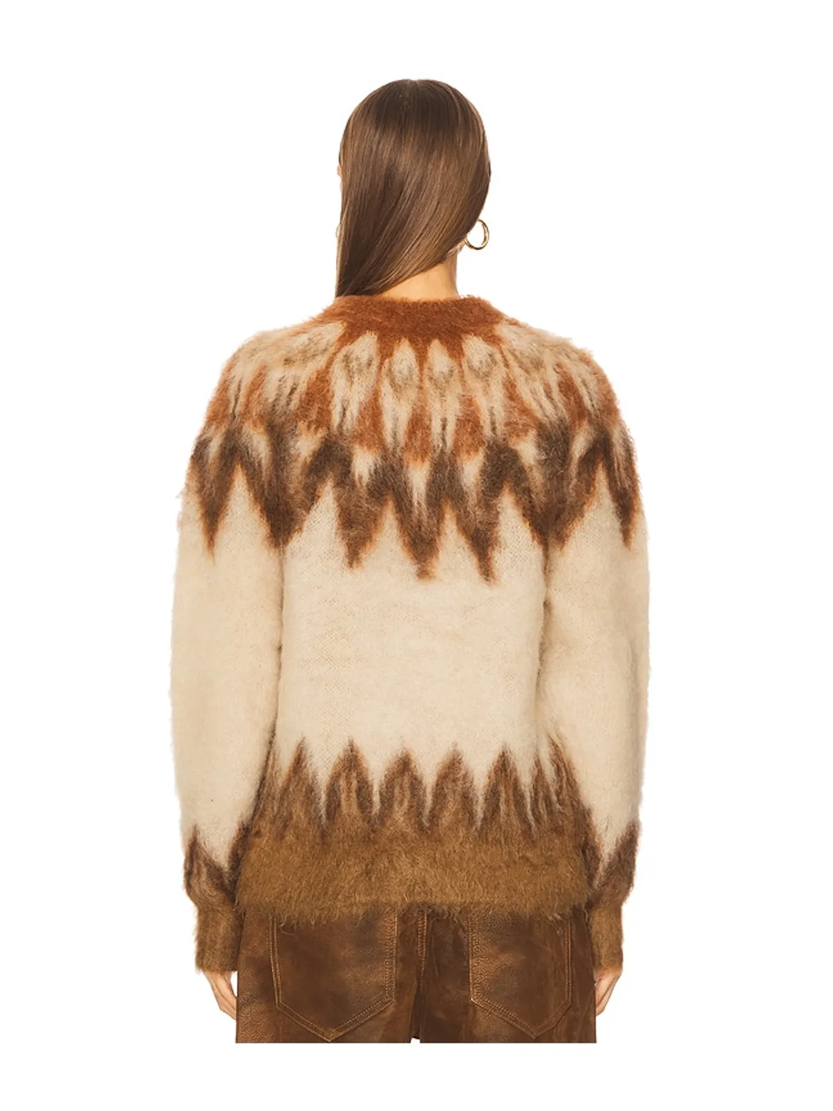 Isabel Marant Etoile NATANIA セーター - Brown,Cream. - 画像3