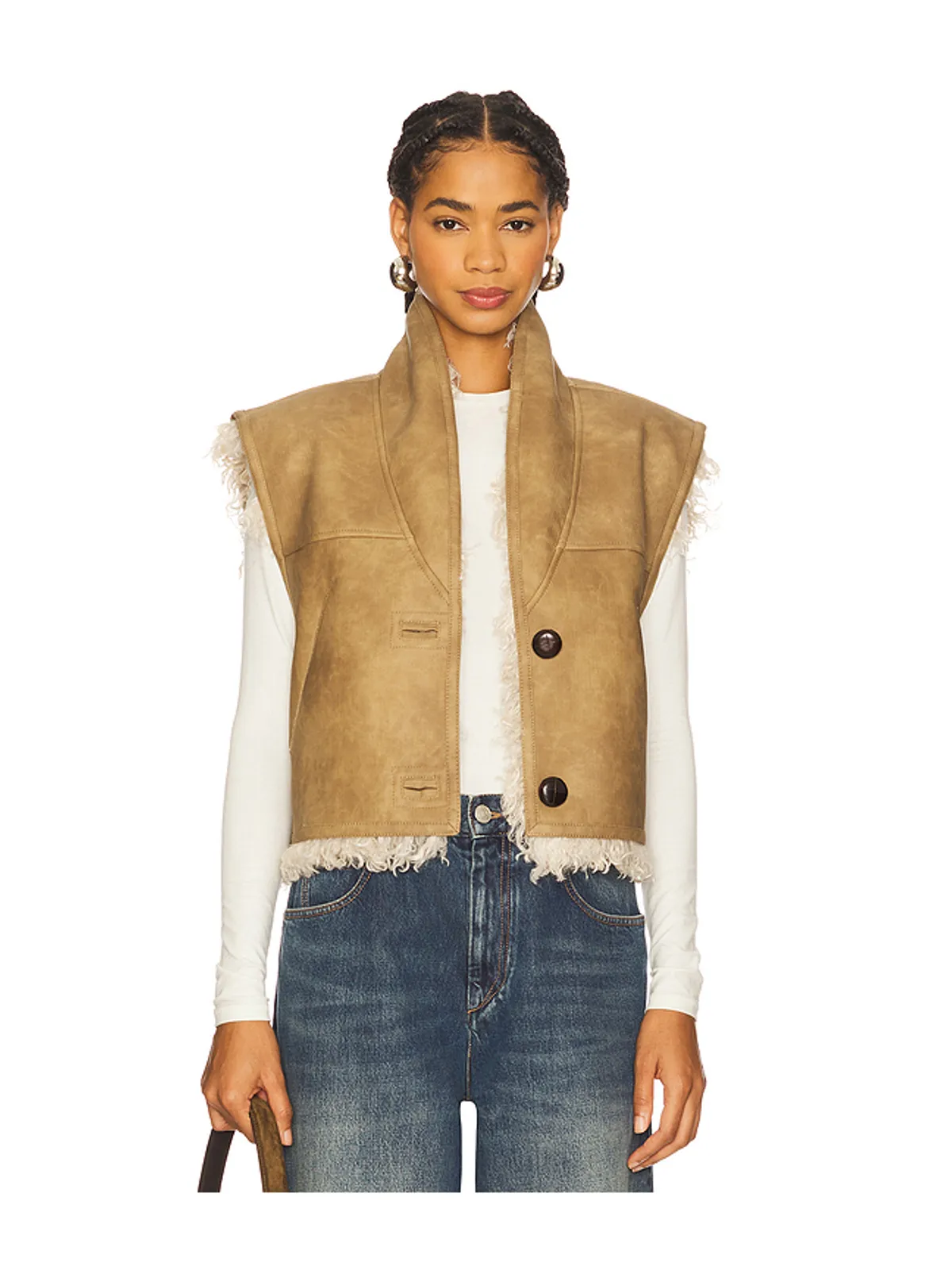Isabel Marant Etoile CLARA ベスト - 画像1