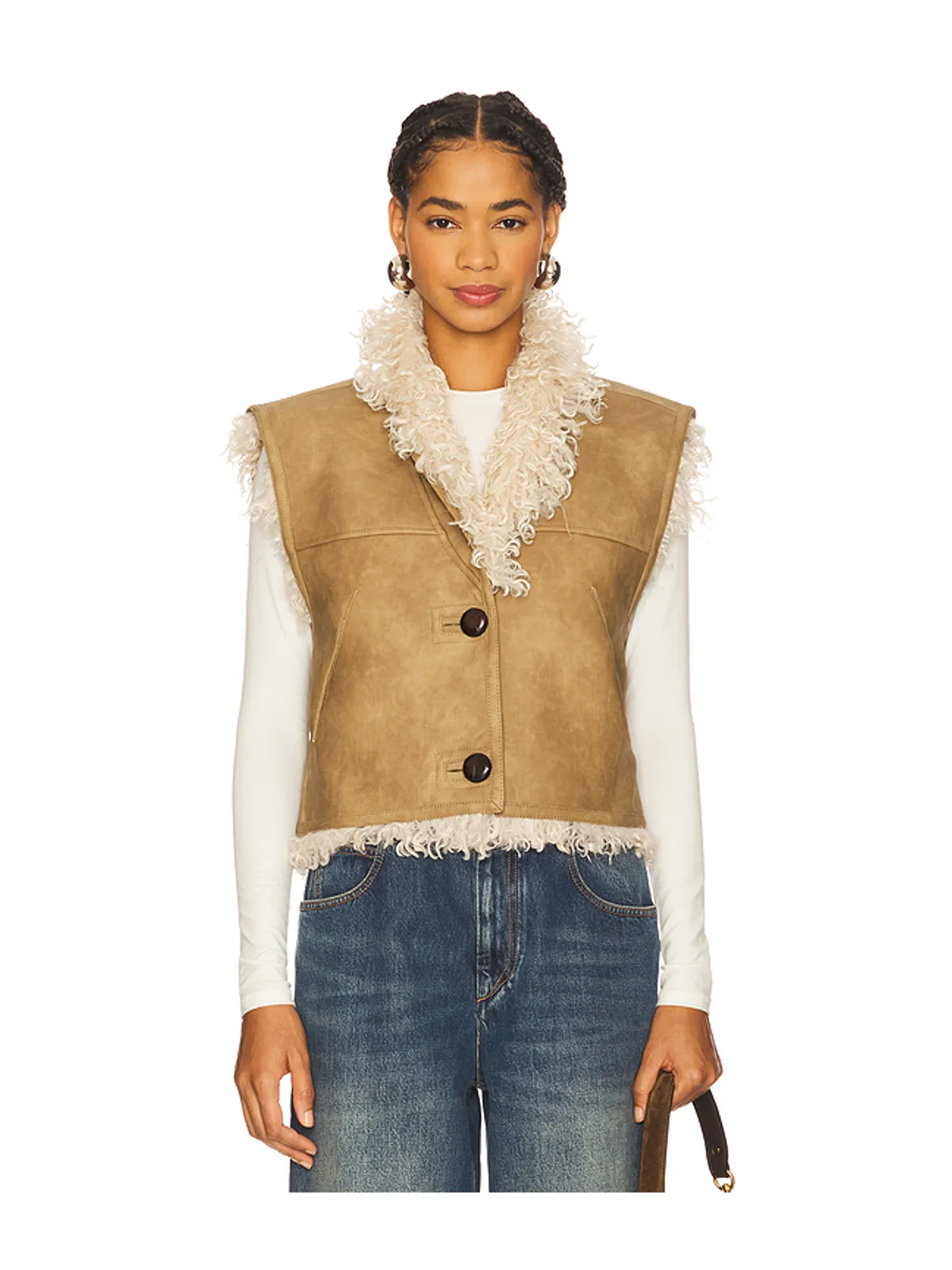 Isabel Marant Etoile CLARA ベスト - 画像2