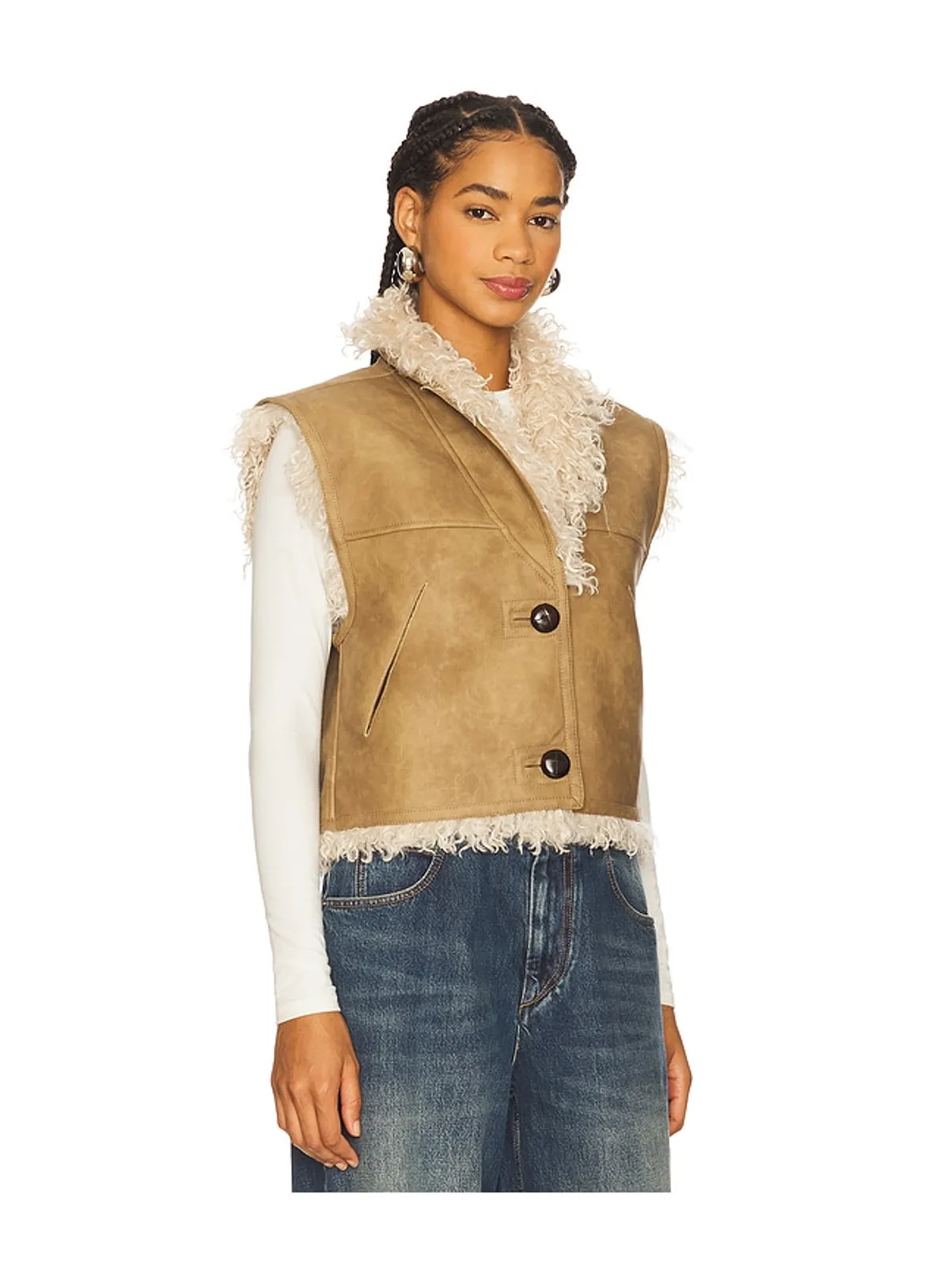 Isabel Marant Etoile CLARA ベスト - 画像3