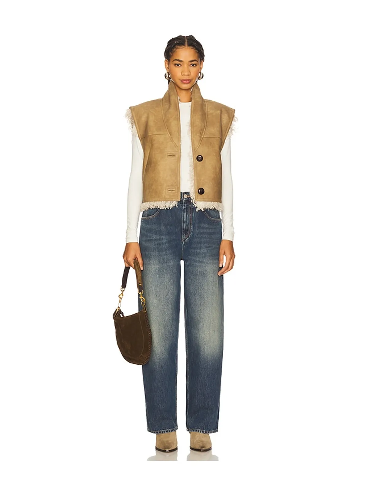 Isabel Marant Etoile CLARA ベスト - 画像5