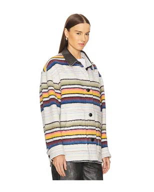 Isabel Marant Etoile DAYVI ジャケット - Ivory,Orange. - サムネイル2
