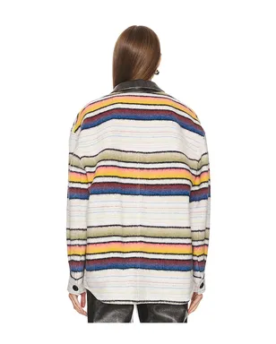 Isabel Marant Etoile DAYVI ジャケット - Ivory,Orange. - サムネイル3