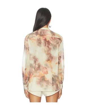 Isabel Marant Etoile MEXIKA トップ - Beige,Burgundy. - サムネイル3
