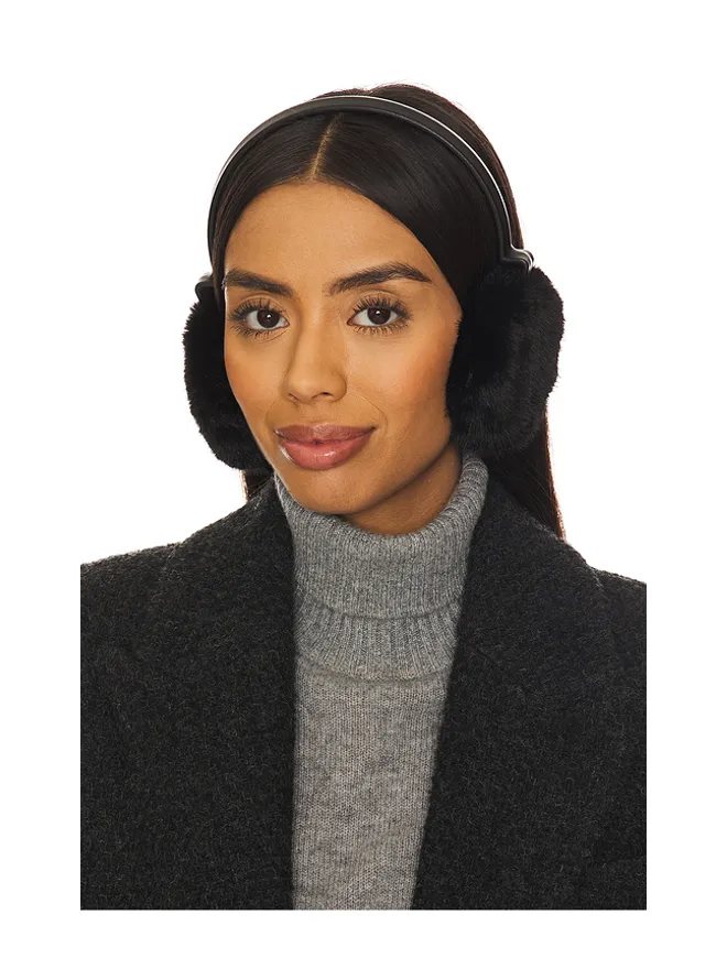 jocelyn jocelyn FAUX MINK & LEATHER イヤーマフの商品画像